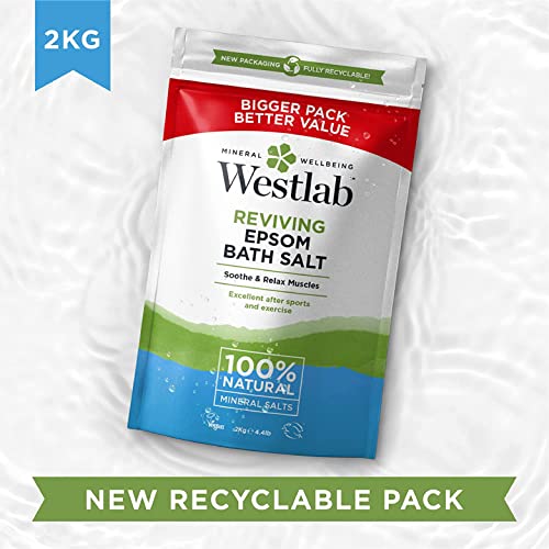Английска сол за вана WESTLAB ООД 2 кг. (1 опаковка)