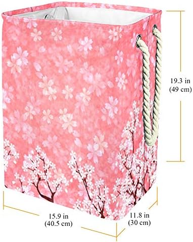 Кошница за дрехи Unicey Cherry Blossom Сгъваема Кошница за Съхранение на Детска кошница