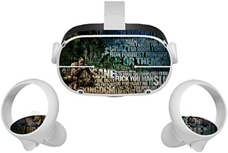 Oculus Quest II Аксесоари Скинове Guner Cry VR Слушалки и Контролер Стикер Стикер, Защитен
