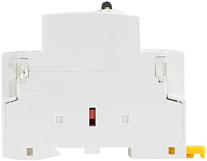 LEMIL 2P 40A 63A 2NO или 2NC Ръчно домакински модулен рельсовый на контактор за променлив ток 220V 230V с ръчно управление с 1 бр. (Цвят:
