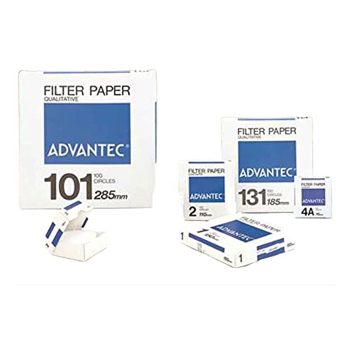 Качествена Филтърна хартия Advantec MFS N013124,0СМ, № 131, с дебелина 0,25 mm (опаковка по 100 броя)