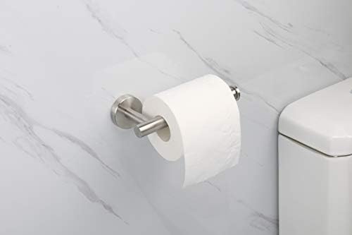 Държач за тоалетна хартия TocTen-Стенен монтаж на Притежателя на Ролка тоалетна хартия, за баня, Диспенсер за хартиени кърпички от неръждаема
