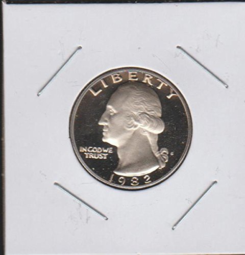 1982 година, Вашингтон (от 1932 г. до сега), една Четвърт от монетния двор на САЩ, Мента щата