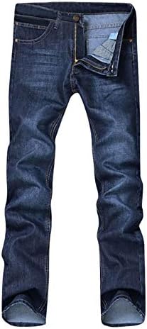 Мъжки дънки Директно намаляване на Andongnywell, Младежки Ежедневни Тънки Ежедневни Панталони, Големи Мъжки Дънкови Панталони