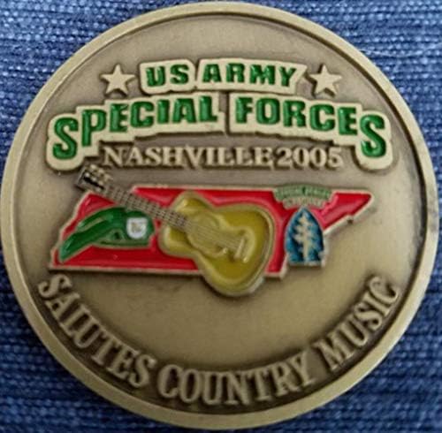 Конвенцията на специалните сили на Армията на САЩ в Нешвил, Тенеси 2005 г. Призовая монета