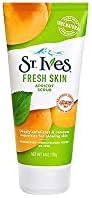 Скраб за лице St. Ives Fresh Skin Дълбоко ексфолиране, прави кожата гладка и сияйна от Кайсии, Тествана от дерматолози, Изработен