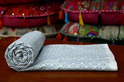 10 Ярда Индийски плат с принтом ръчно изработени от Памучен Плат за Шиене, Естествени тъкани с принтом за детски дрехи, Етническа