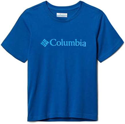 Тениска с графичен дизайн Columbia Boys 'Basin Ridge с къс ръкав