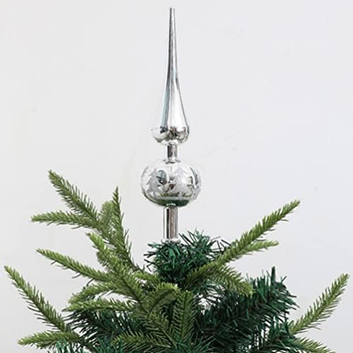 PRETYZOOM Коледна Украса 2 елемента Коледно Дърво Topper Коледно Дърво Навершие Върхът на Дървото Празничен Начало Декор Навершие