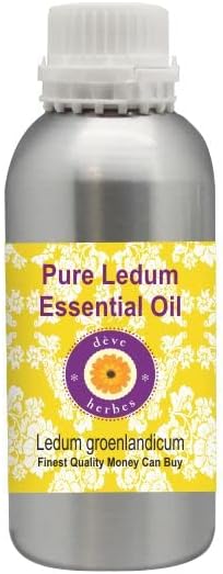 Deve Herbs Чисто етерично масло от розмарин (Ledum groenlandicum) Дестилиран с пара 1250 мл (42 грама)