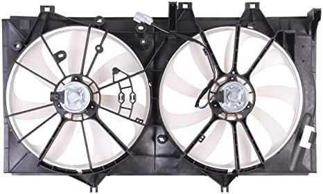 Вентилатор за охлаждане на радиатора на двигателя TYG възли за 2012-2017 Toyota Camry 2.5 L | ОЕ № 163630H010 | Линк за резервни части