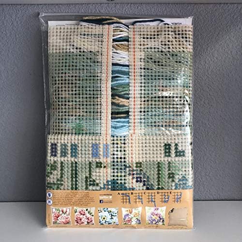 Комплект възглавници за бродерия на кръстат бод Vervaco Японски Анемони 1 16 x 16