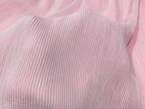 Розова плиссированная плат 44 id=12062 по ярду