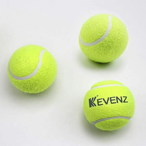 Тенис топката KEVENZ 6 опаковки под налягане, 2 кутии с печата, Подобрени топки за всички съдилища, висока еластичност, по-дълготраен,