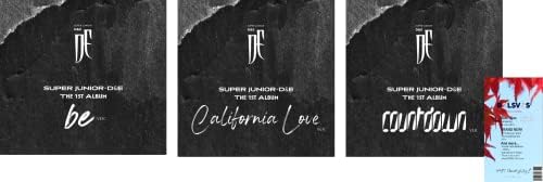 Super Junior D&E - Обратно броене [California Love + Be + Countdown Ver.] (1-ва мини-албум) - Албум+ Уеб списание BolsVos