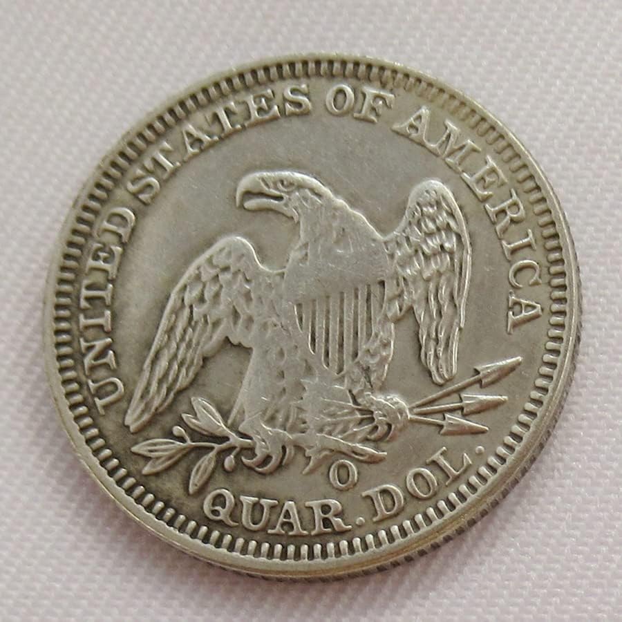 25 на Сто американския Флаг от 1841 г., сребърно покритие Копие на Възпоменателни монети