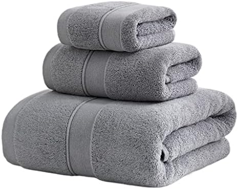 Кърпи за баня SLYNSW Домашни Памучни Кърпи Комплект От Три Части Всасывающее Женски Мъжки Гъст Кърпа