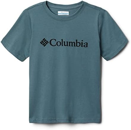 Тениска с графичен дизайн Columbia Boys 'Basin Ridge с къс ръкав
