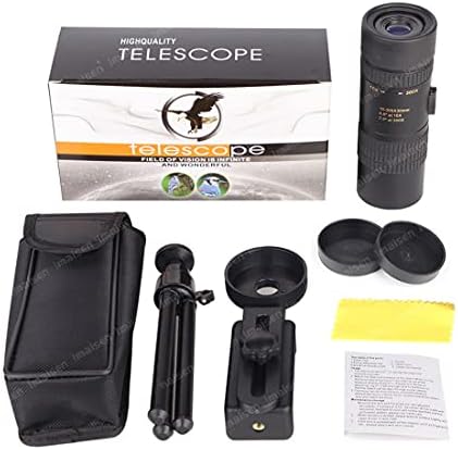 Монокуляр с роликовым корпус на 10-300x40, Монокуляр-телескоп за камерата на смартфона, Наблюдение на птици/ Пейзажи, на
