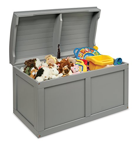 Кутия за съхранение на детски играчки с защитна Линия от твърда дървесина с Бочкообразным Езда