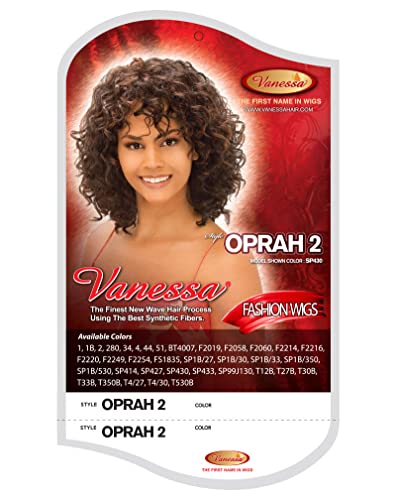 Модерен перуки ВАНЕСА със средна дължина, с къдрава плот и вълнообразен коса в стил на синтетични косми - ОПРА 2 (44)