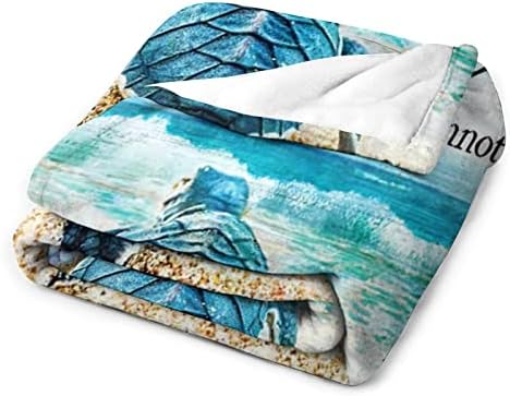 Одеяло с морска Костенурка, подарък за Костенурки, Плажна Одеяло в Морски стил за Деца и Възрастни, Супер Топло, Меко и
