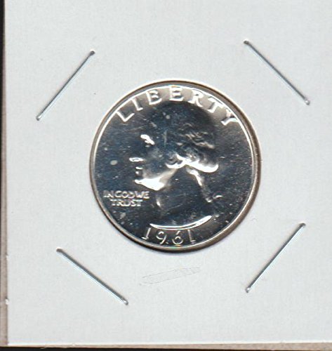 1961 Вашингтон (от 1932 до момента), Монетен двор на САЩ с четвертушкой Прекрасния скъпоценен камък