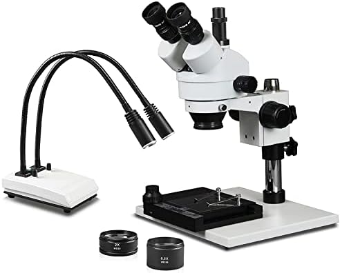 Стереомикроскоп Vision VS-1AFZ-IHL20-MS с Симулфокальным тринокулярным увеличение е 10-кратно окуляр WF, 3,5-90-кратно увеличение, 0,5