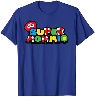 Тениска Super Mommio Смешни Mommy Mother Nerdy За Любителите На Видео Игри