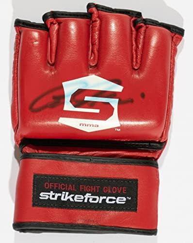 Cesar Gracie е Подписал Официалната Бойцовскую Ръкавицата StrikeForce MMA PSA/DNA COA UFC Auto'd - Ръкавица UFC с автограф