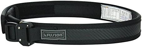 Тактически Брючный каишка Военна полиция Fusion Поколение II Тип E Carbon Black Средна ширина 33-38 см/1.5 инча
