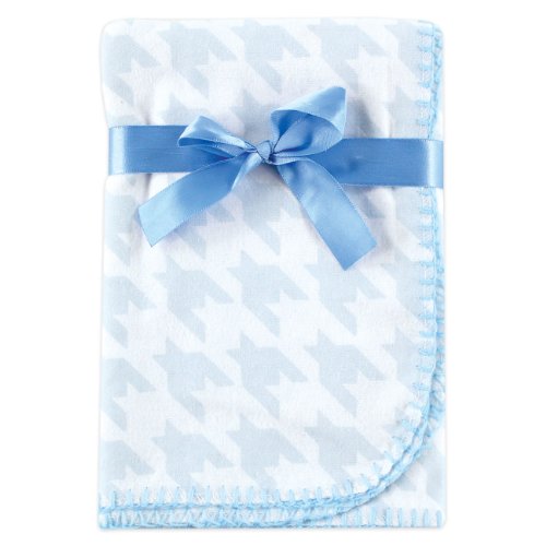 Пеленальное одеяло Hudson Baby Extra Large от фланела, Синьо (Свален от производство, производител)