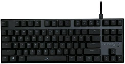 Ръчна детска клавиатура HyperX Alloy FPS Pro - Черешово-синьо и HX-MPFS-XL S Fury Pro - Геймърска подложка за мишка XL (90 см x 42