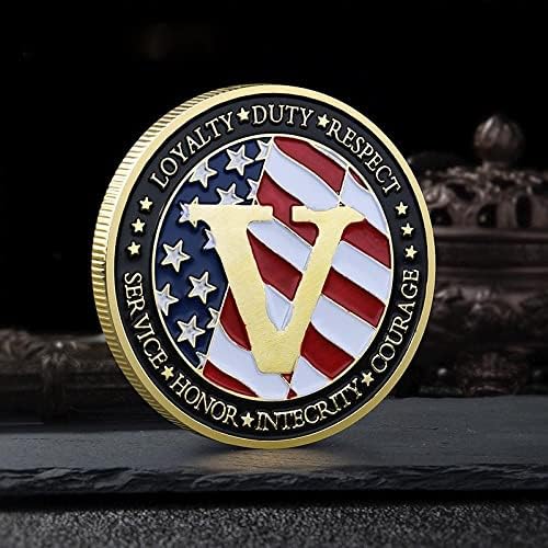 Европа и Америка Медал на Рицарската Чест, Ветеран от Армията на Съединените Щати Възпоменателни Монети за цялата колекция