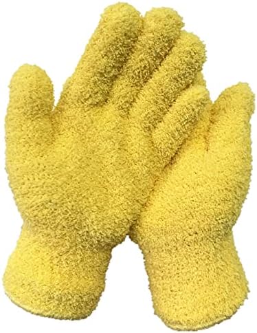 JIALIA 1 Чифт Ръкавици За почистване От Микрофибър, Ръкавица За отстраняване на прах От Автомобилни Стъкла, Инструмент За