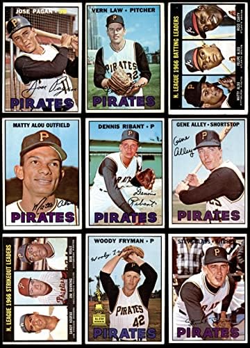 1967 Набор от команди Topps Pittsburgh Pirates Питсбърг Пайрэтс (сет) VG+ Пирати