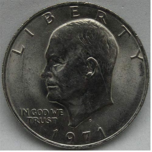1971 Долар Айзенхауер , 1 долар , Блестящи , Без да се прибягва