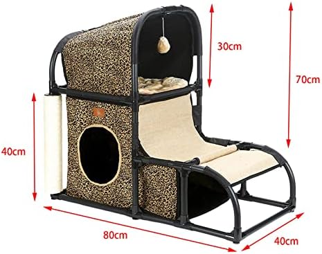 Универсален Многофункционален Котешки Етажната собственост Cat Bed Топка Climber Защитна Рамка за Мебели за Катерене с Любимец за Почивка