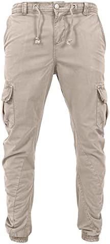 MIASHUI Tech Pants, Мъжки Спортни панталони с много джобове, плътно Прилепнали мъжки панталони за почивка, Топли