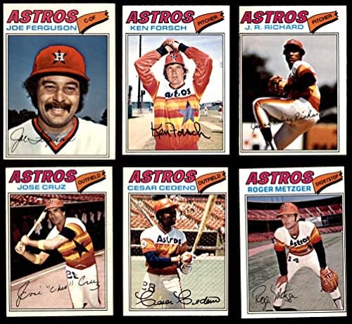 1977 О-Пи-Джи в Хюстън Астрос Около команден сет Хюстън Астрос (Сет) VG/EX Astros