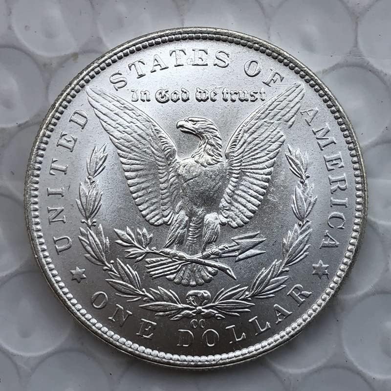 Американска Монета Морган Издание 1881C Сребърен Долар Месинг със сребърно покритие Антикварни Чуждестранни Възпоменателни монети,