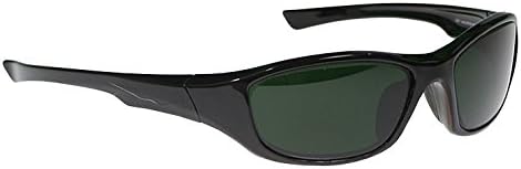 BoroView Shade 5 - Очила за работа със стъкла в стилна, удобна защитна пластмасова рамка Black Viper, която подчертава контура