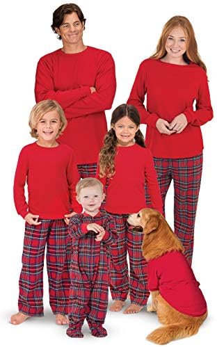 Коледна Пижама PajamaGram за семейството, Термоклееная
