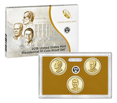 Комплект за проверка на президентските монети, Монетен двор на САЩ г. номинална стойност от 1 долар на САЩ OGP $1 PF