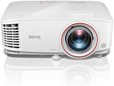 Кратко проектор за домашно кино BenQ TH671 ST 1080p DLP, 3000 Лумена, Ниска забавяне на входа за игри, сензор за околната светлина (обновена)
