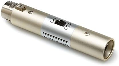 Захранване на микрофона Hosa XOXO-274, XLR3F-XLR3M Сребро, 10 x 1 x 4 инча