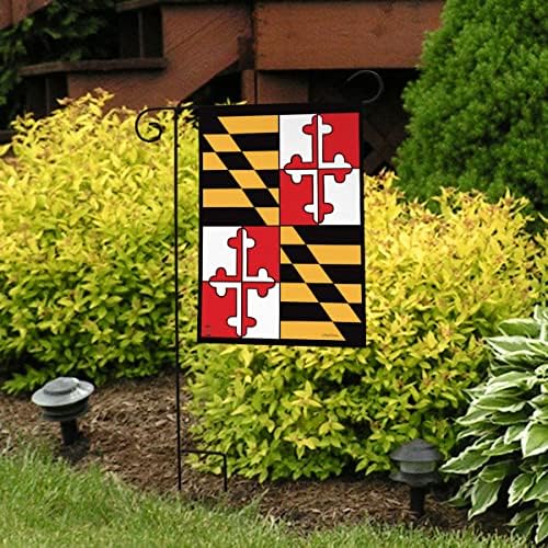 Градински флаг на щата Мериленд в Брайарвуд Lane 12,5x 18