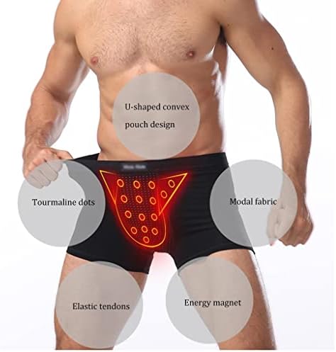 Мъжки Слипове-Боксерки XSION, Бельо за Физиологичен увеличаване, къси Панталони За Магнитотерапии, Грижа За Здравето, Удобни Меки
