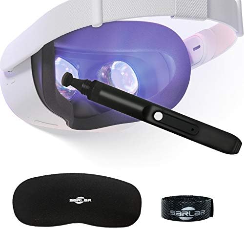Четка за обектив SARLAR VR за Oculus Quest 2 / Quest/ S Rift и Valve Index, HTC Vive / Pro/ Cosmos и HP Reverb G2 с аксесоари за