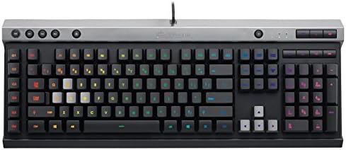 Детска клавиатура Corsair K40, 6 Програмируеми G клавиши, многоцветен led светлини (CH-9000223-NA)